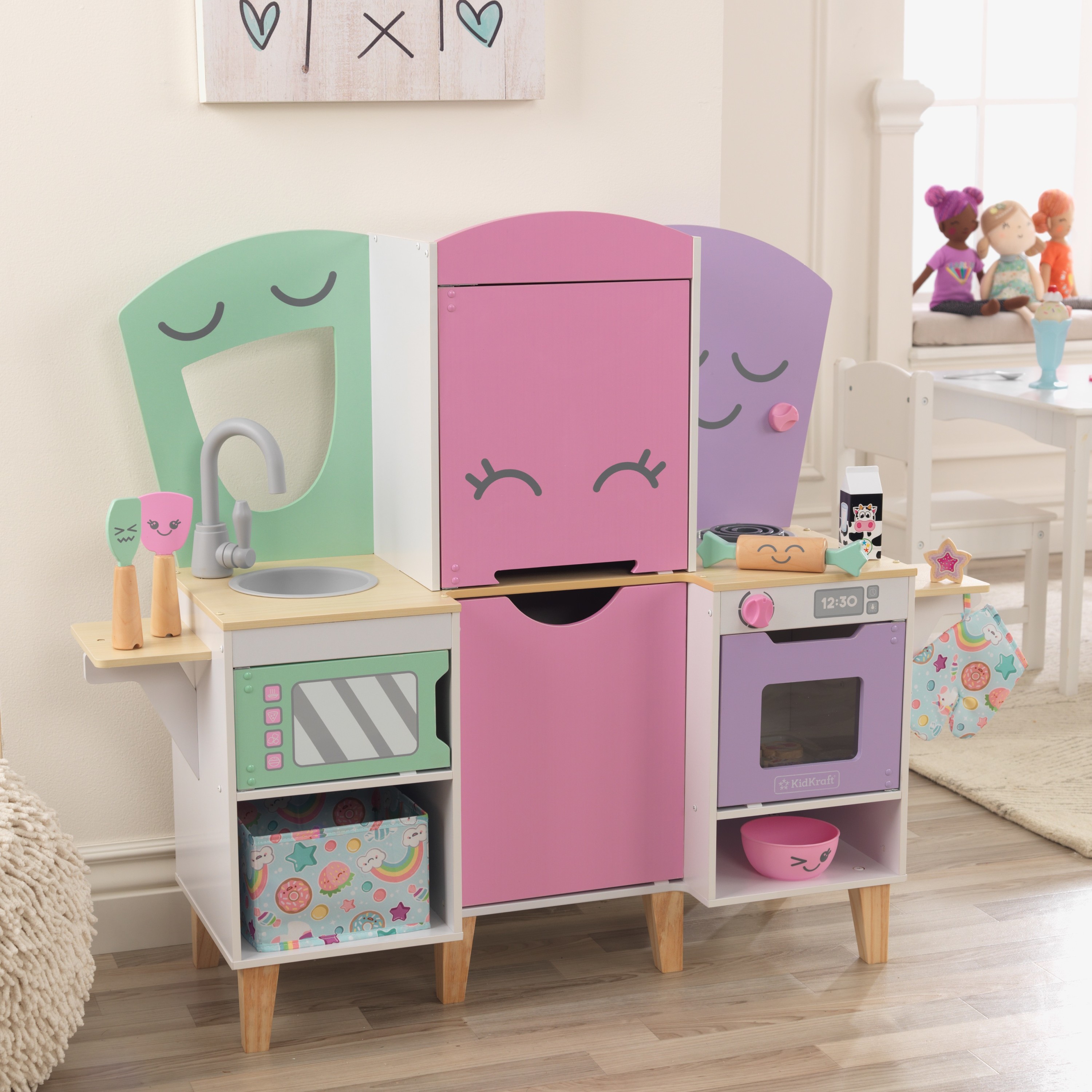 KidKraft Lil' Friends Wooden Play Kitchen
