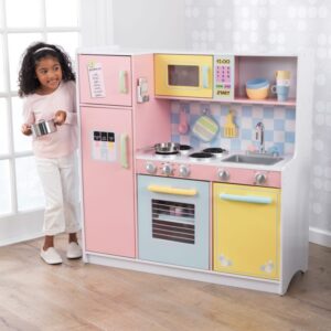 Kidkraft Wooden Large Pastel Play Kitchen