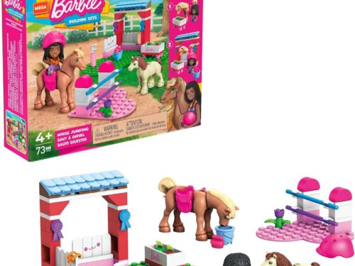 Barbie Bloks Play As You Build - Horse Jumping