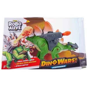 Robo Alive Dino Wars Stegasaurus Robotic Dinosaur Toy by ZURU