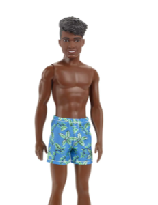 Barbie Ken Doll with Beach Short