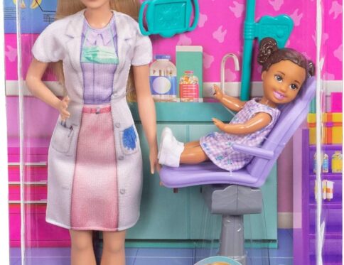Barbie Dentist and Baby Doll Set