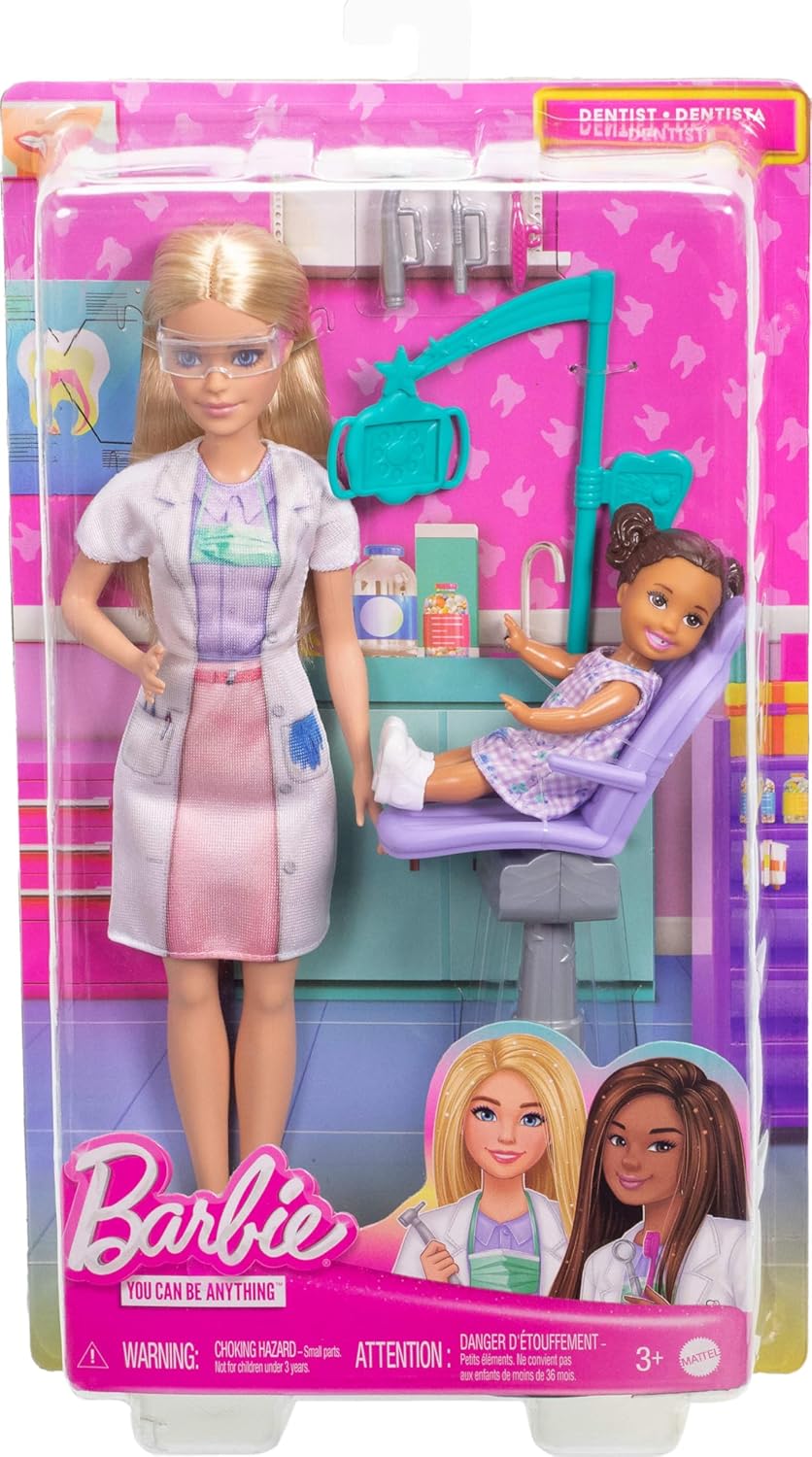 Barbie Dentist and Baby Doll Set