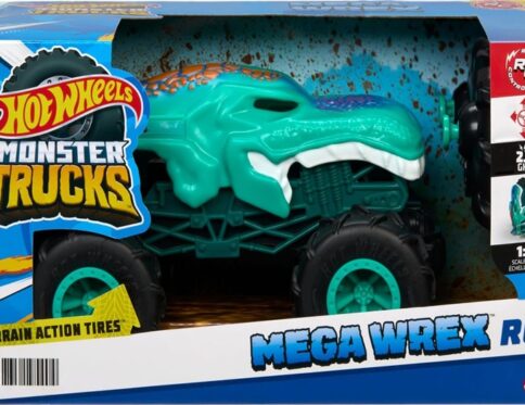 Hot Wheels Monster Trucks 1:24 Scale MEGA-Wrex RC Vehicle