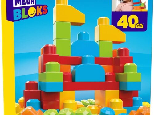 Mega Bloks 40pc Building Blocks Box