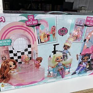 L.O.L. Surprise! Shine On Salon & Spa 5-in-1 Playset with 65+ Surprises
