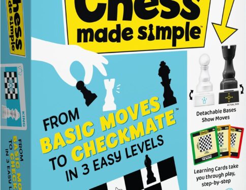 SpinMaster Chess Made Easy Beginner Chess Set