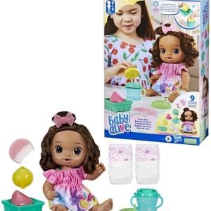 Baby Alive Fruity Sips 12-inch Baby Doll Set -Lemon