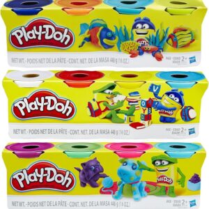 Play-doh 4 Pack of Colors Gift Set Bundle