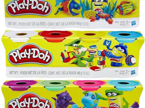Play-doh 4 Pack of Colors Gift Set Bundle
