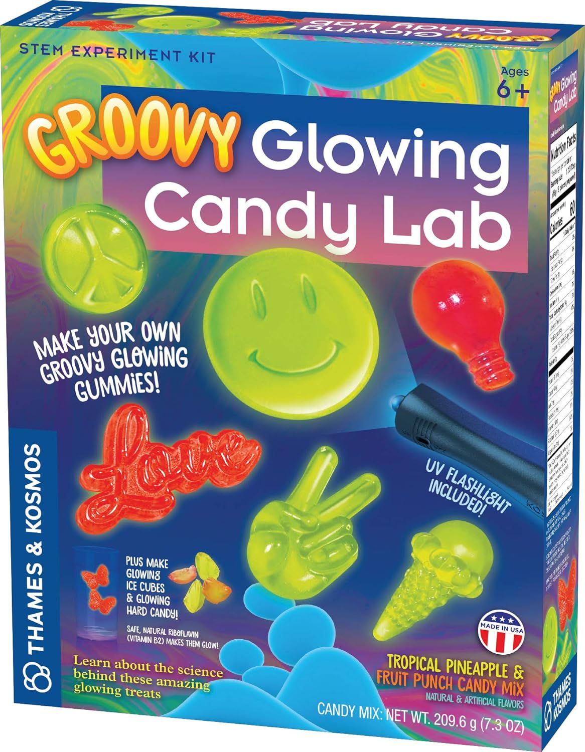 Thames & Kosmos Groovy Glowing Candy Lab STEM Kit