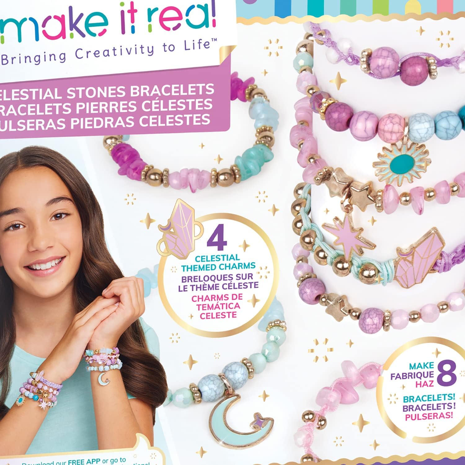 Make It Real: Celestial Stones Bracelets Kit