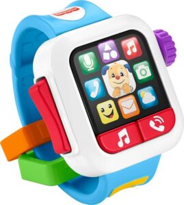 Fisher-Price Laugh and Learn Time to Learn Smartwatch with Lights and Music
