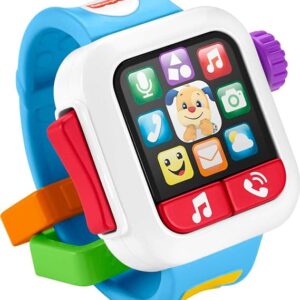 Fisher-Price Laugh and Learn Time to Learn Smartwatch with Lights and Music