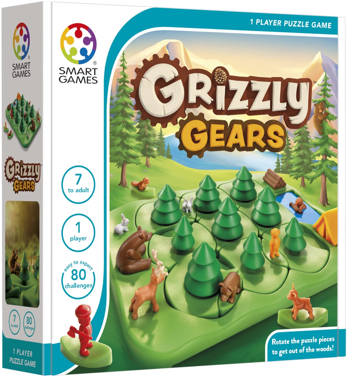 Grizzly Gears Game with 80 Challenges