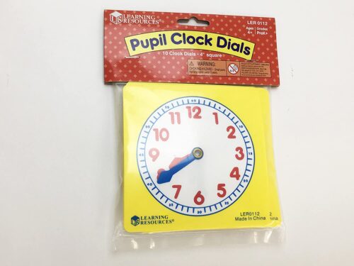 Learning Resources Pupil Clock Dials- Set of 10