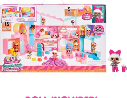 LOL Surprise Squish Sand Magic House with Tot Playset