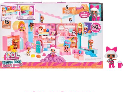 LOL Surprise Squish Sand Magic House with Tot Playset