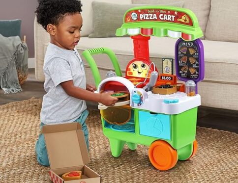 LeapFrog Build-a-Slice Pizza Cart