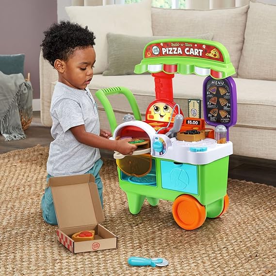 LeapFrog Build-a-Slice Pizza Cart