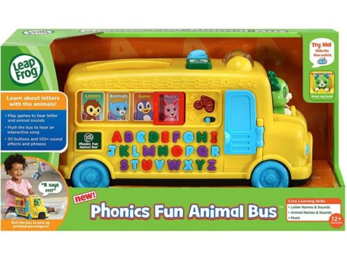 LeapFrog Phonics Fun Animal Bus - Yellow