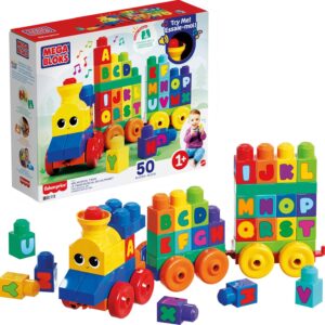 MEGA BLOKS First Builders Musical Toddler Building Blocks Set