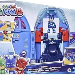 PJ Masks 2-in-1 HQ Playset, Headquarters and Rocket