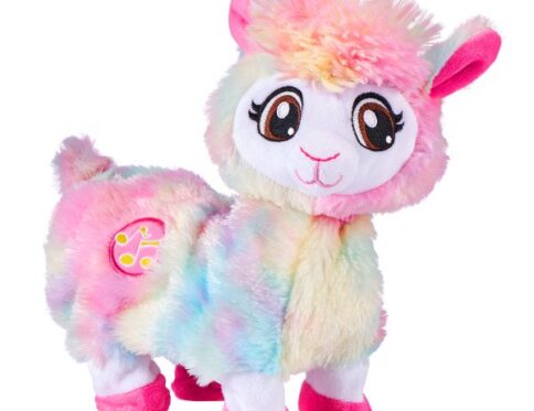 Pets Alive Rainbow Bonnie The Booty Shakin Llama Dancing Robotic Toy