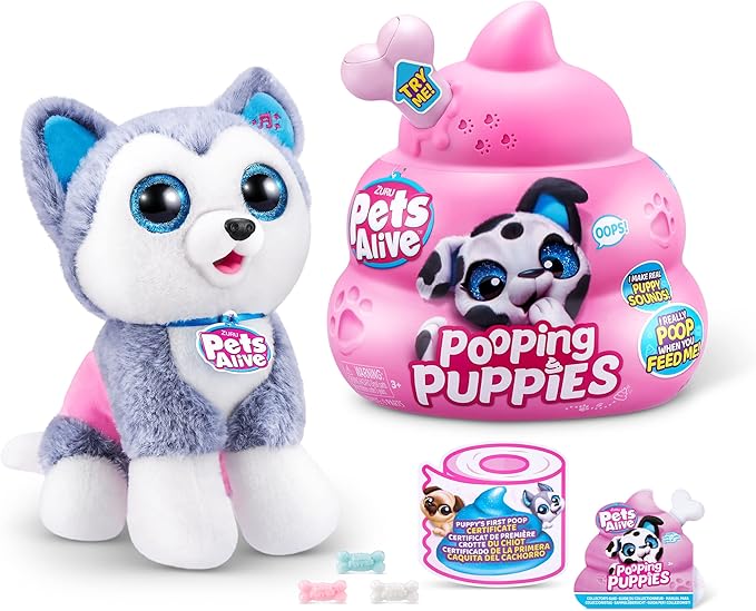 ZURU Pets Alive Pooping Puppies Surprise