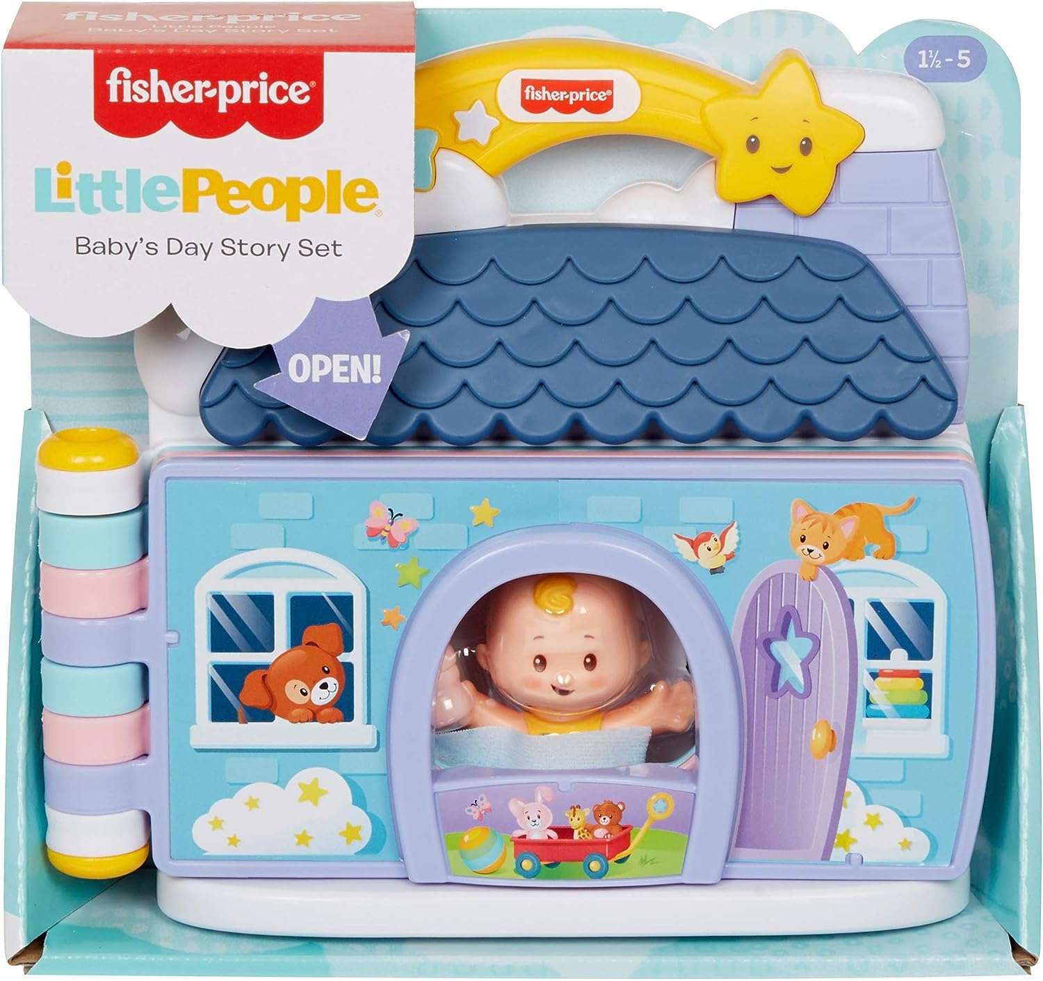 Fisher-Price Little People Baby’s Day Story Set