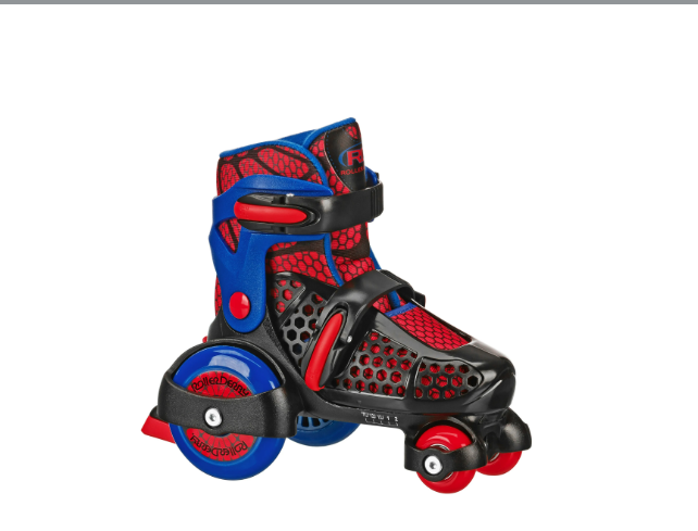 Roller Derby Boys Adjustable EZ-Roll Skates -Size 11-2 US size