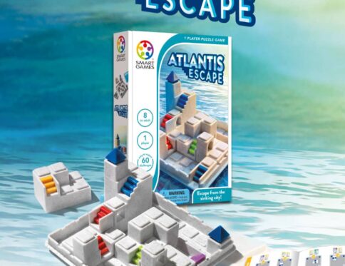 SmartGames Atlantis Escape 3D Travel Game 60 Challenges
