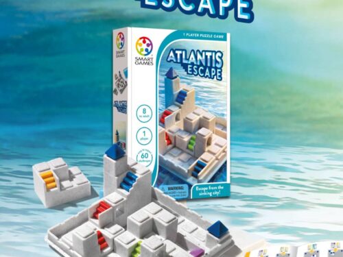 SmartGames Atlantis Escape 3D Travel Game 60 Challenges