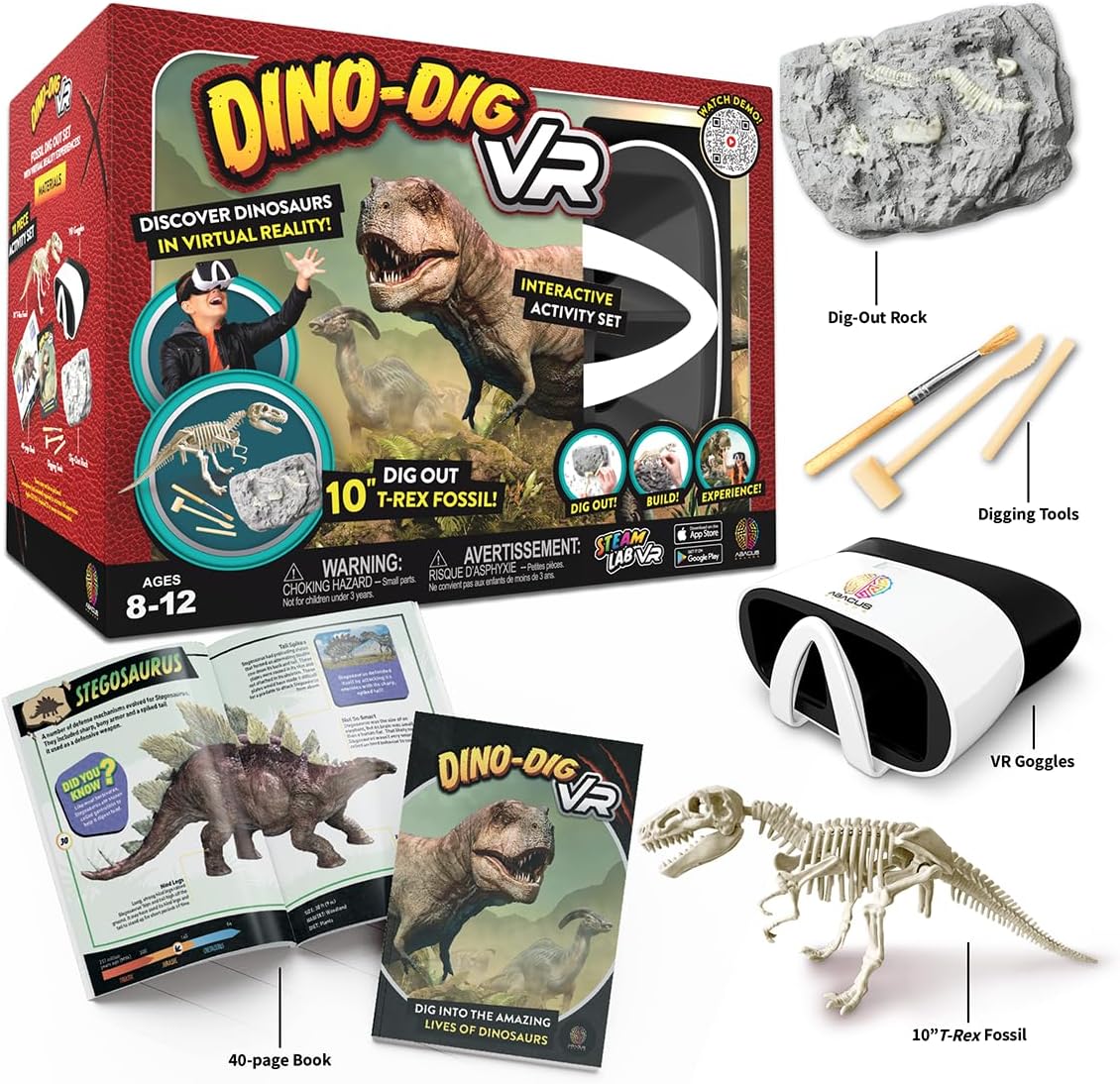 Abacus Brands 2.0 Dino-Dig VR