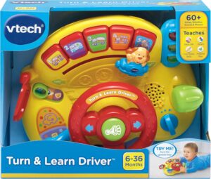 VTech Turn and Learn Driver-Yellow
