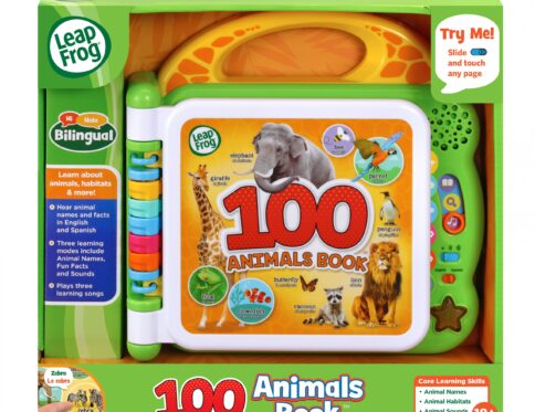 LeapFrog Learning Friends 100 Animals Book – Green