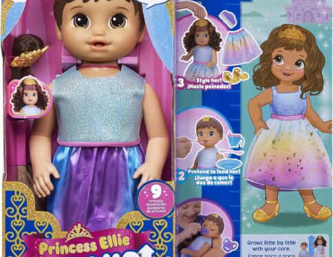 Baby Alive Princess Ellie Growing Doll – Brunette