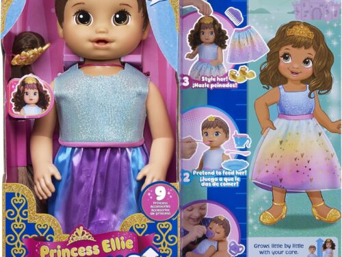 Baby Alive Princess Ellie Growing Doll - Brunette