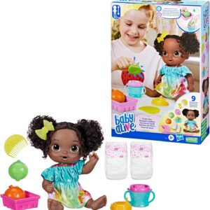 Baby Alive Fruity Sips 12-inch Baby Doll Set -Lime