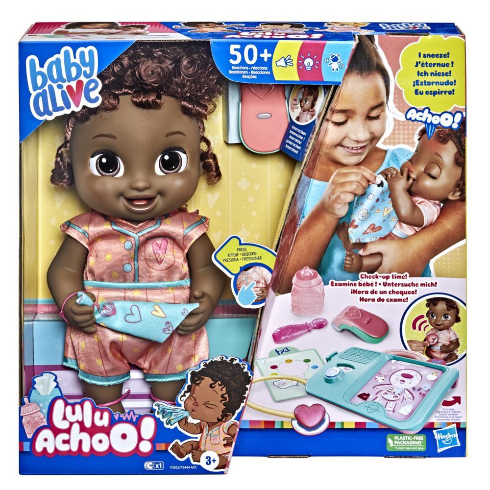 Baby Alive Lulu Achoo Doll, 12-Inch Interactive Doctor Doll
