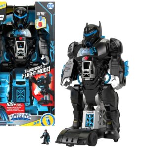 Fisher-Price 2feet Tall Imaginext DC Super Friends Batman 2-In-1 Robot -