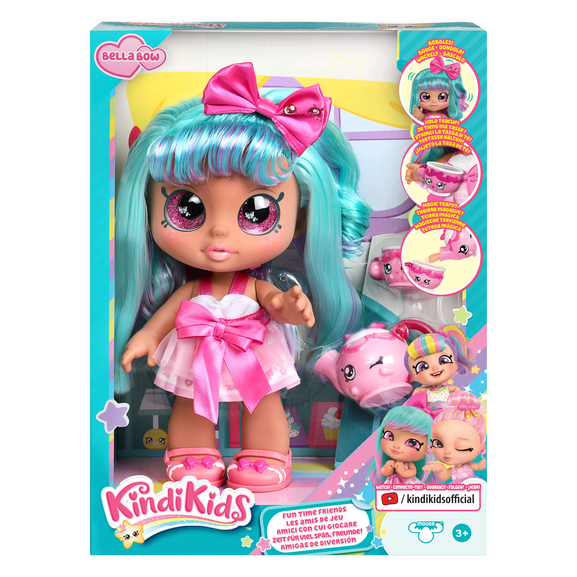 Kindi Kids Fun Time Friends Pre-School Play Doll – Bella Bow