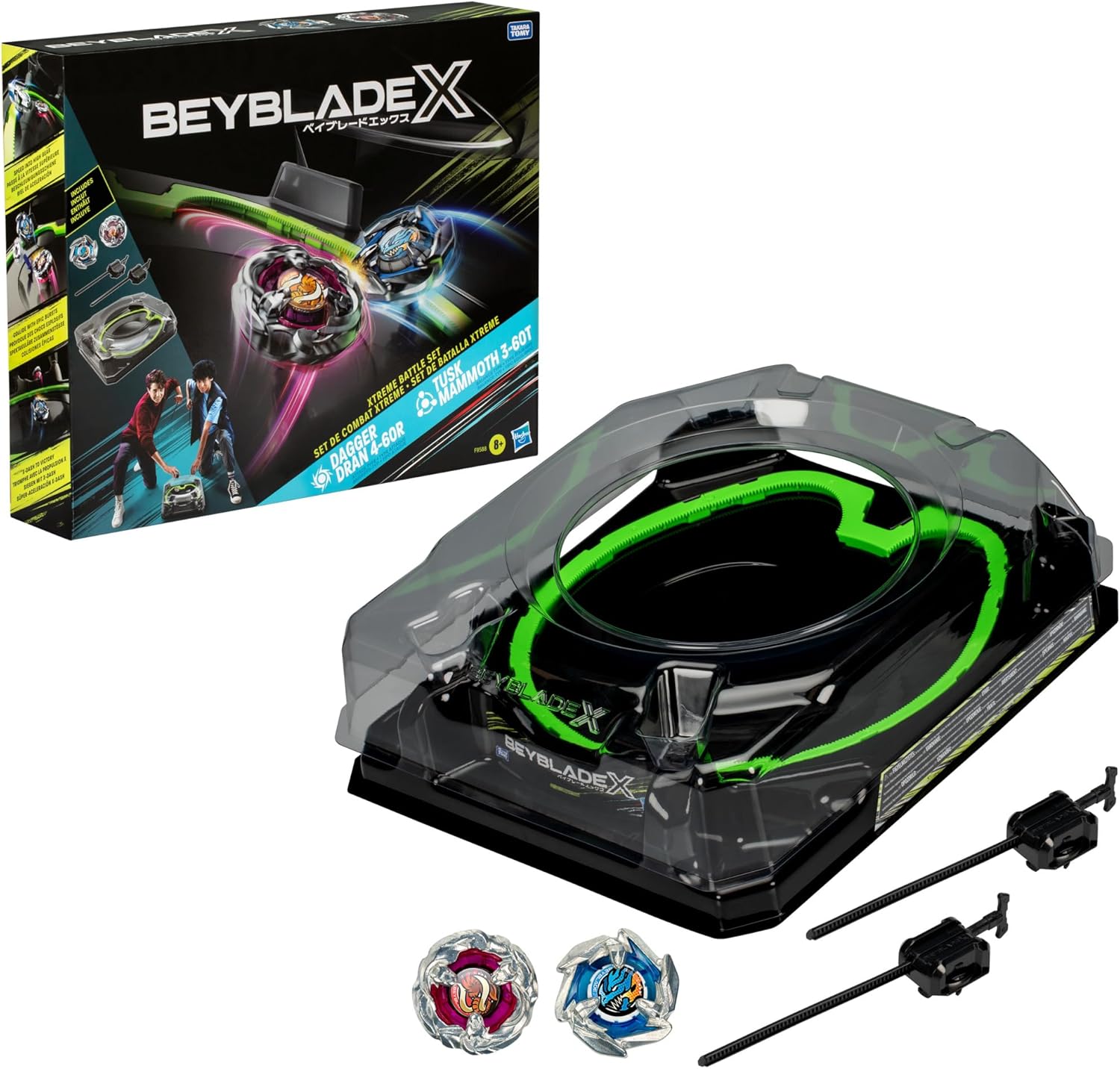 Beyblade X-Xtreme Battle Set with Beyblade Arena