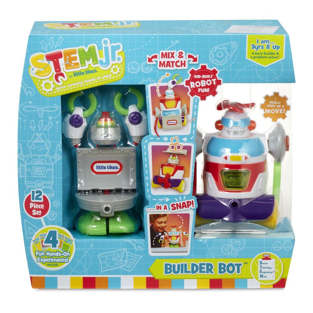 Little Tikes Builder Bot Toy, Multicolor