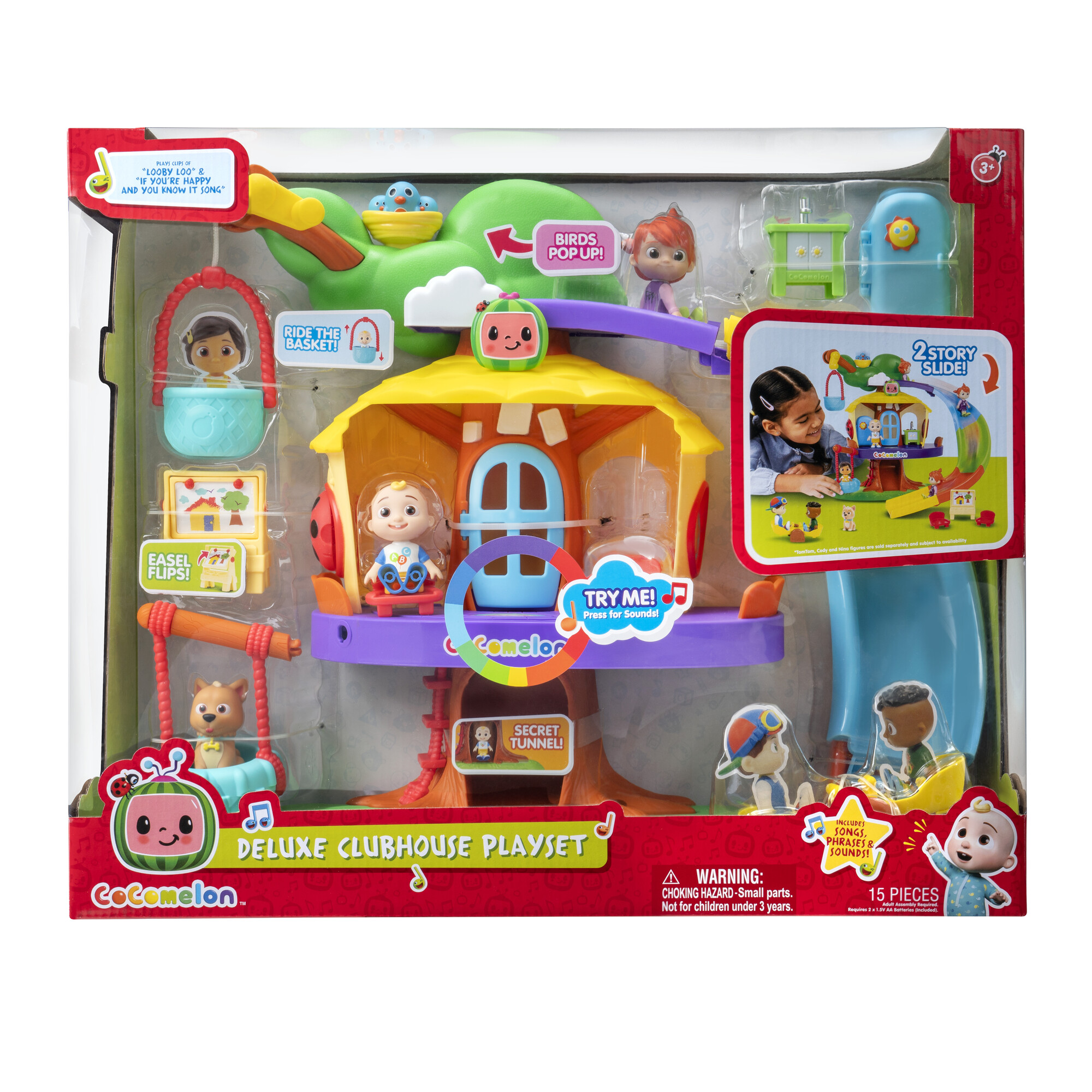 Cocomelon Deluxe Clubhouse Playset