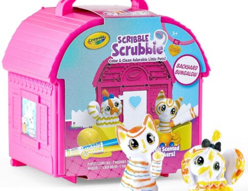 Crayola Scribble Scrubbie Pets -Backyard Playset