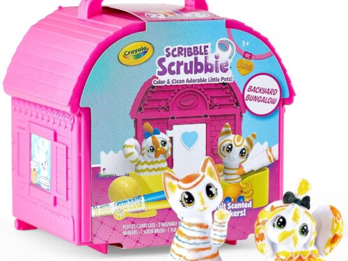 Crayola Scribble Scrubbie Pets -Backyard Playset