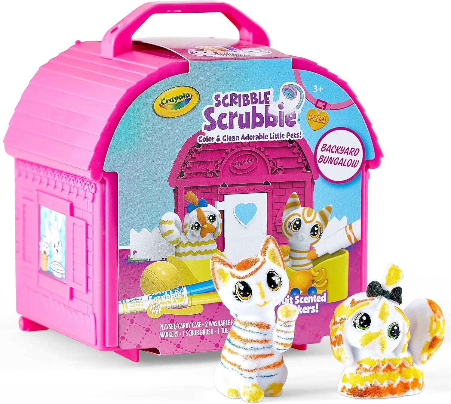 Crayola Scribble Scrubbie Pets -Backyard Playset