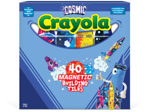 Crayola Cosmic Magnetic Tiles - 40pc