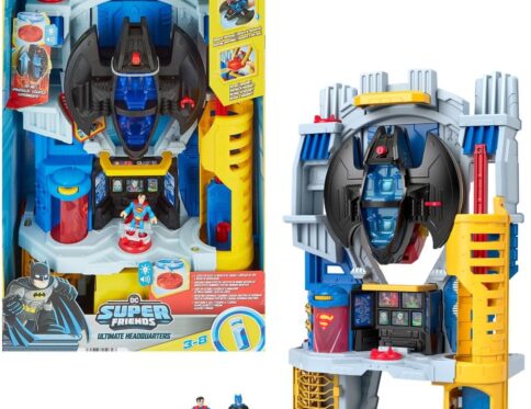 Fisher-Price Imaginext DC Super Friends Batman Toy -Ultimate Headquarters